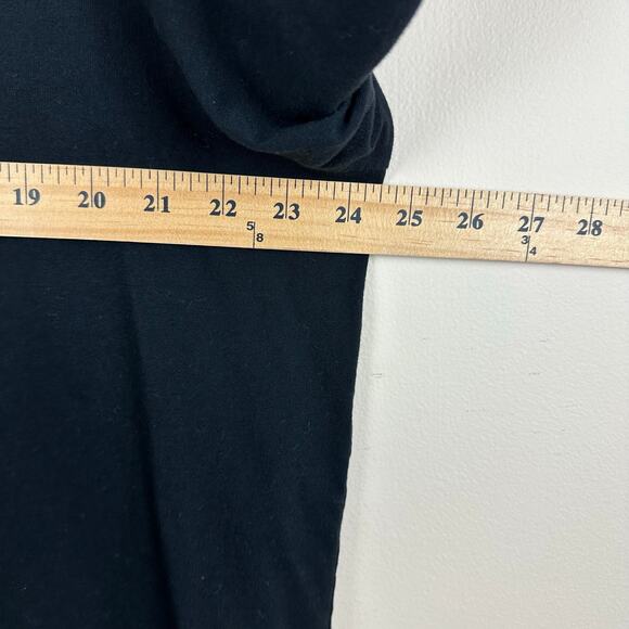 Pure Jill Boho Tunic Top Womens 2X Black Embroidered Whimsigoth Organic Artisan - Picture 6 of 9